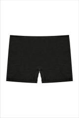 İki Yıldız Kadın Bambu Boxer 2007 S - Siyah