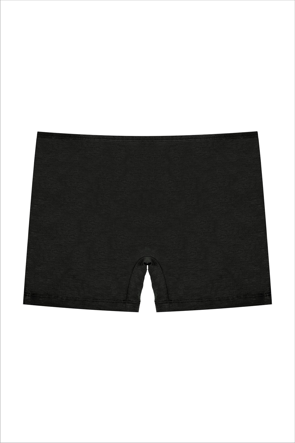 İki Yıldız Kadın Bambu Boxer 2007 L - Siyah