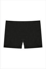 İki Yıldız Kadın Bambu Boxer 2007 L - Siyah