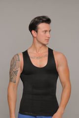 Tafuer Erkek Mikrofiber Korse Atlet 602