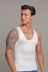 Tafuer Erkek Mikrofiber Korse Atlet 602