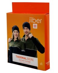 JİBER Unisex Siyah Termal Bere 171