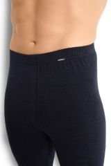 JİBER Erkek Termal İçlik Alt Siyah 175 L - Siyah