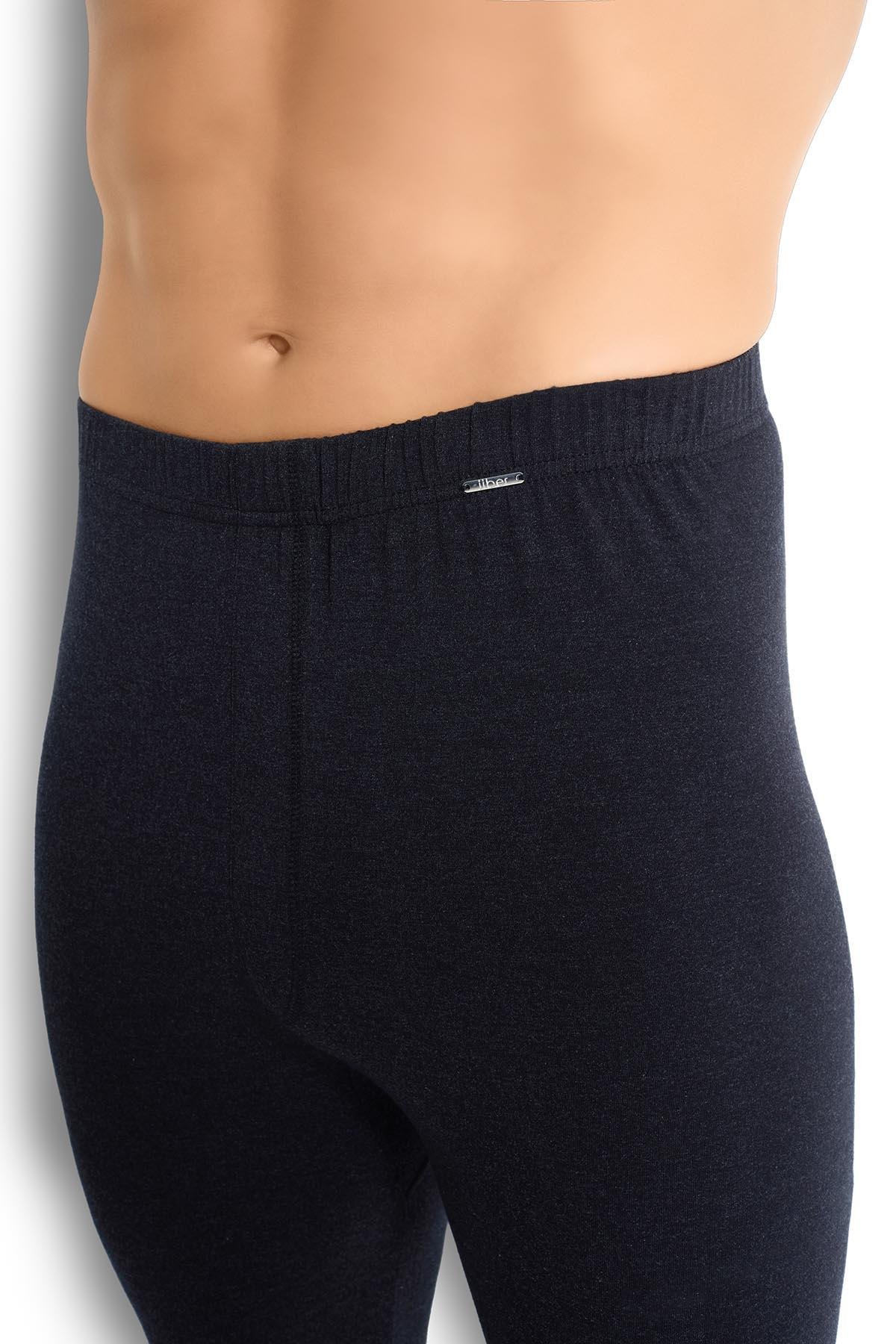 JİBER Erkek Termal İçlik Alt Siyah 175 XXL - Siyah