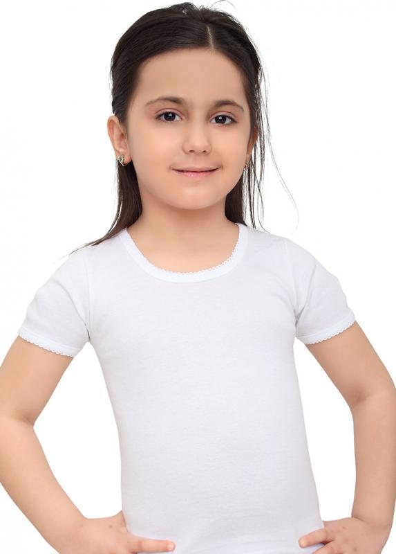 İki Yıldız Ribana Yarım Kol Kroşetalı Kız Çocuk Fanila 460