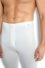 JİBER Erkek Termal İçlik Alt Siyah 175 L - Ekru