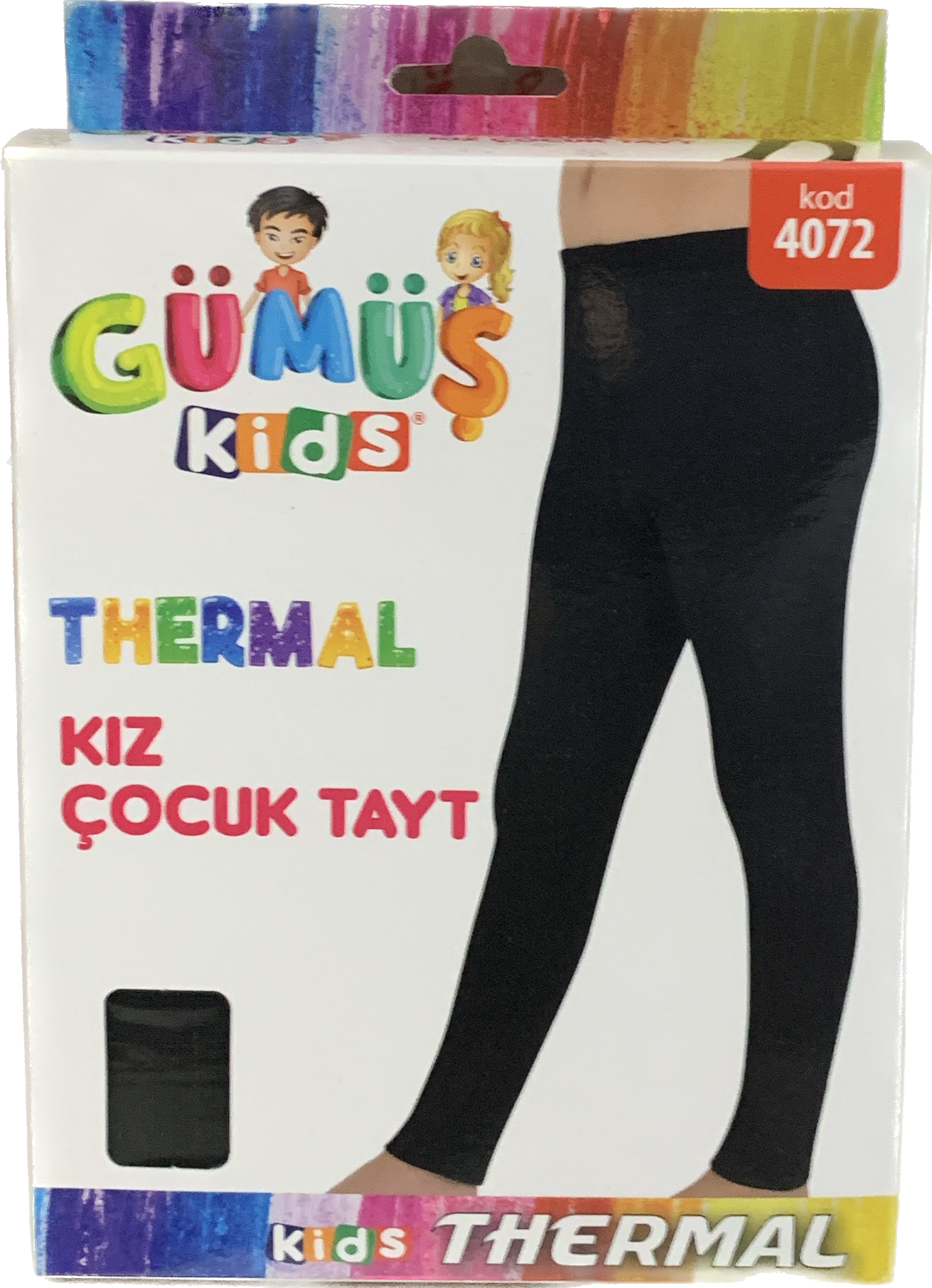 Gümüş Çocuk Termal Tayt 4072