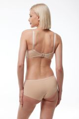 Malabadi Kadın Kapsız Balensiz Pamuklu Penye Sütyen 826 85B - Ten Rengi