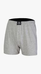 İki Yıldız Penye Boxer 12030 L - Gri