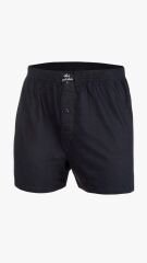 İki Yıldız Penye Boxer 12030 XXL - Siyah