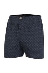 İki Yıldız Erkek Desenli Penye Boxer 12034