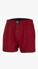İki Yıldız Penye Boxer 12030 M - Bordo