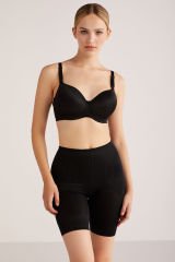 KOM Lidya Desteksiz Balenli Sütyen 95D - Siyah