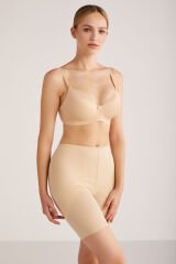 KOM Lidya Desteksiz Balenli Sütyen 85D - Ten Rengi