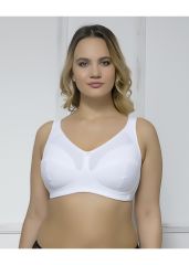 MOONLİGHT TOPARLAYICI BALENSİZ PAMUKLU MİNİMİZER 2159 75D - Beyaz