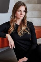 Anıl Kadın Termal Uzun Kol Geniş Yaka İçlik T-Shirt (8533)