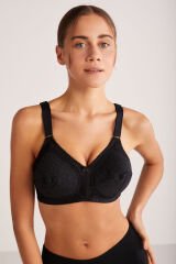 KOM Romance Toparlayıcı Dantel Sütyen 95C - Siyah