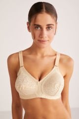 KOM Romance Toparlayıcı Dantel Sütyen 95C - Ten Rengi