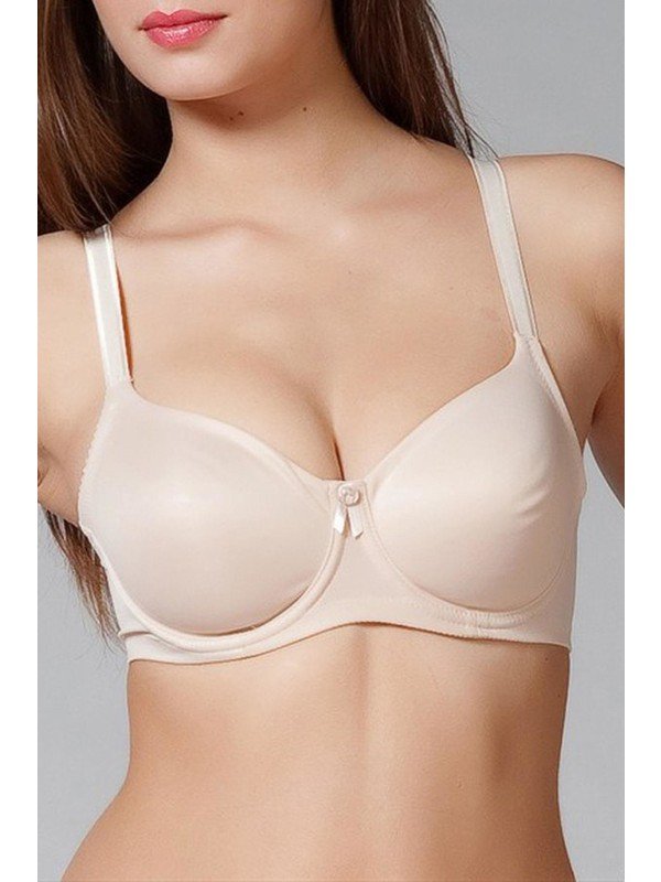 Yeni İnci Balenli Toparlayıcı Basic Sütyen 1950 Ten Rengi - 80B