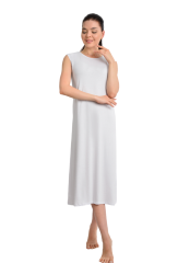 İKİNCİTEN UZUN İÇ ELBİSE ASTAR L/XL - Beyaz