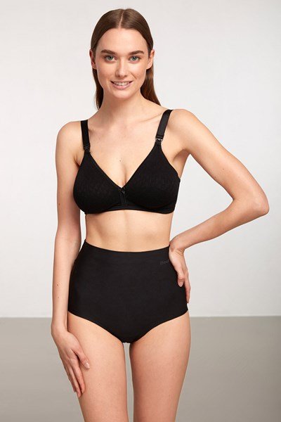 Kom Mamma Hamile/Emzirme Sütyen 80D - Siyah