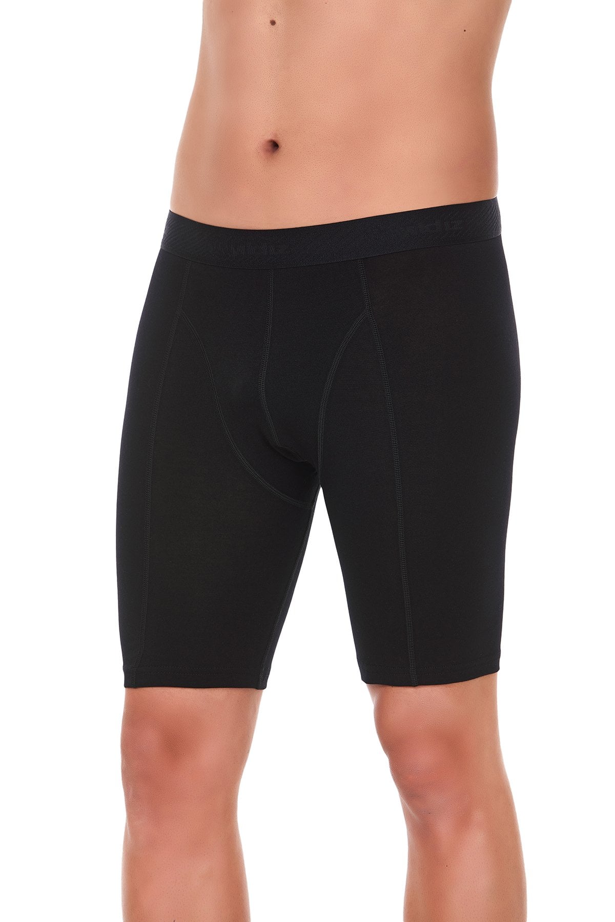 Yıldız Erkek Uzun Modal Boxer YLDZ-160 M - Siyah