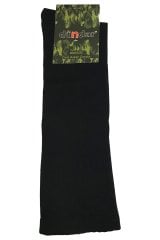 Dündar Erkek Siyah Dikişsiz Asker Çorabı Havlu 12'li 40-45 - Siyah