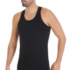 Yıldız Erkek Likralı 3'lü Paket Sporcu Atlet YLDZ-375 L - Siyah