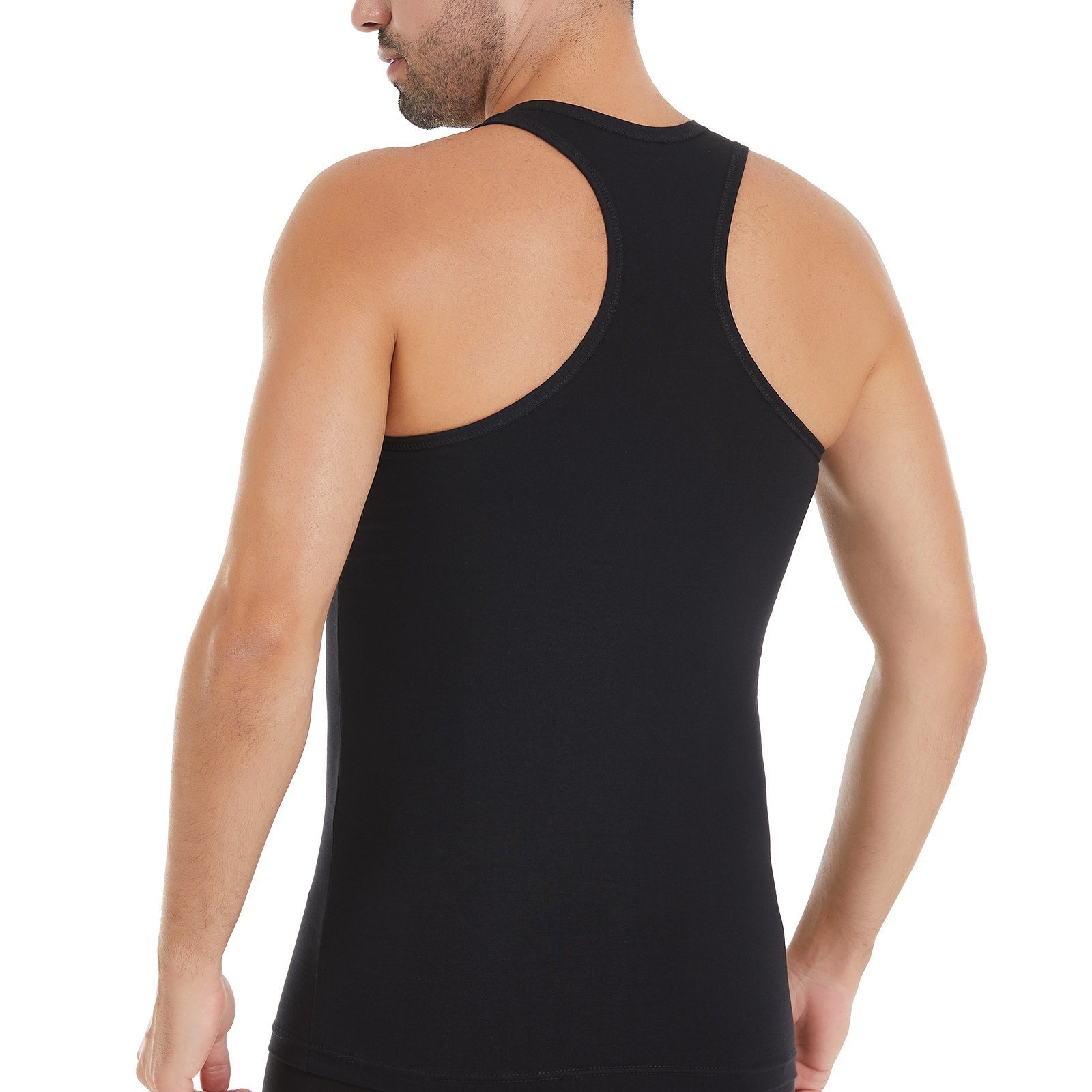 Yıldız Erkek Likralı 3'lü Paket Sporcu Atlet YLDZ-375 XL - Siyah