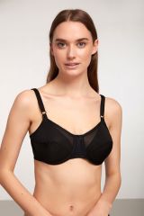 Kom Nelly Toparlayıcı Sütyen Siyah - 80C