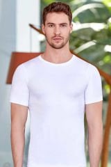 Berrak 6'lı Erkek Likralı Süprem Kısa Kol Bisiklet Yaka 1024