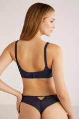 Kom Nelly Toparlayıcı Sütyen Lacivert - 90B