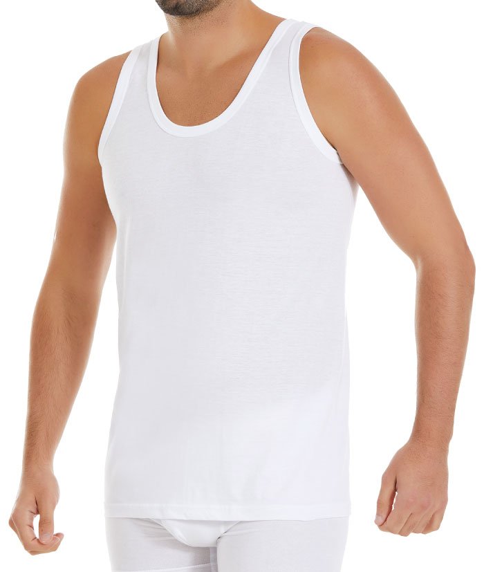 Yıldız Erkek Yazlık Modal Atlet 120 S - Beyaz