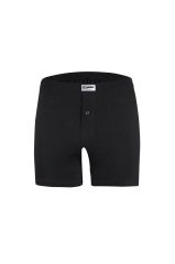Yıldız Erkek Penye Boxer Düz Renk 43 L - Siyah