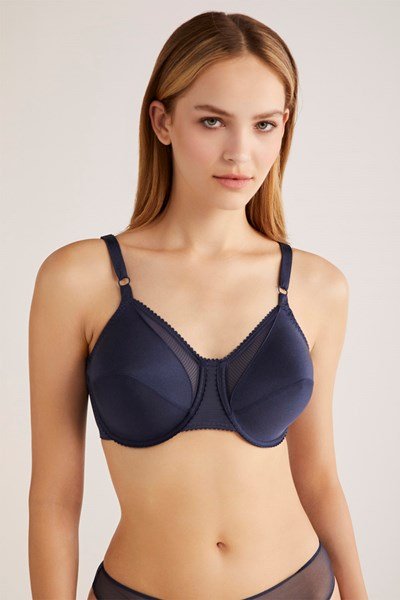 Kom Nelly Toparlayıcı Sütyen Lacivert - 85C