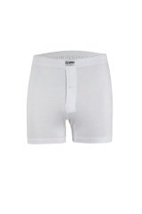 Yıldız Erkek Penye Boxer Düz Renk 43 XL - Beyaz