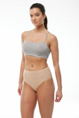 Malabadi Kadın 6 Lı Paket Ten Modal Extra Yüksek Bel Slip Külot 1955