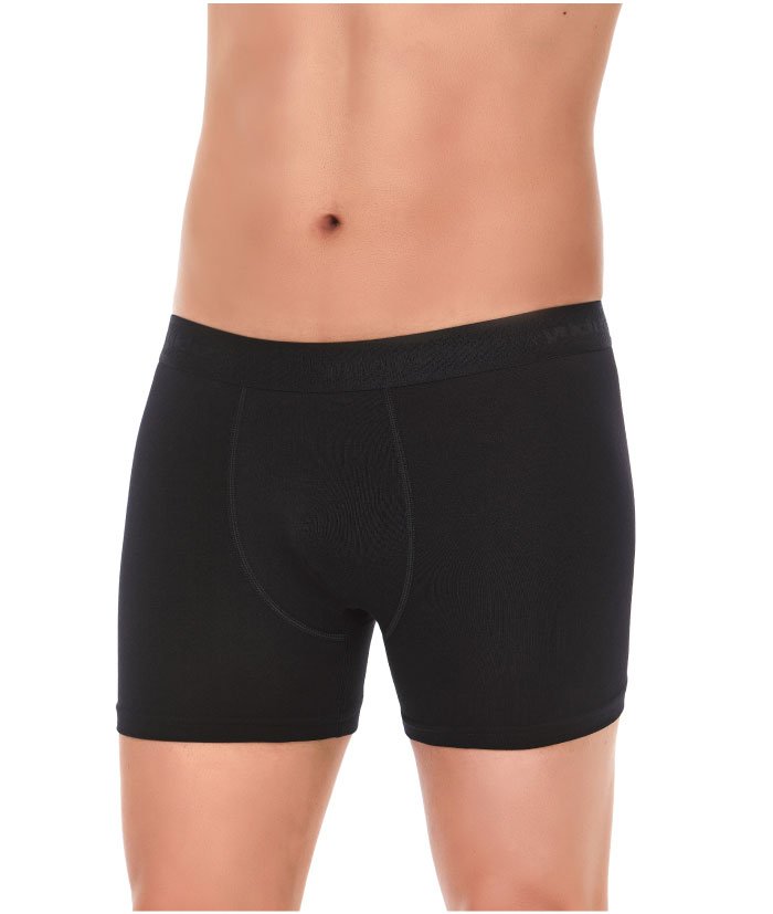 Yıldız Erkek Modal Likralı Boxer 40 XXL - Siyah
