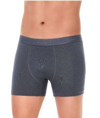 Yıldız Erkek Modal Likralı Boxer 40 L - Füme
