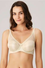 Anıl Kadın Balenli Desteksiz Dolgusuz Toparlayıcı Günlük Klasik Küçültücü Sütyen (3592) 100C - Ten Rengi