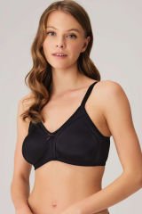 Anıl Kadın Balensiz Desteksiz Dolgusuz Toparlayıcı Günlük Klasik Küçültücü Sütyen (3125) 95B - Siyah