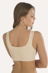 Nbb Kadın Toparlayıcı Sporcu Sütyen 2411 L - Ten Rengi