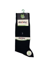 Dündar Erkek Bambu İnce Yazlık 12'li Çorap Siyah