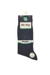 Dündar Erkek Bambu İnce Yazlık 12'li Çorap Füme
