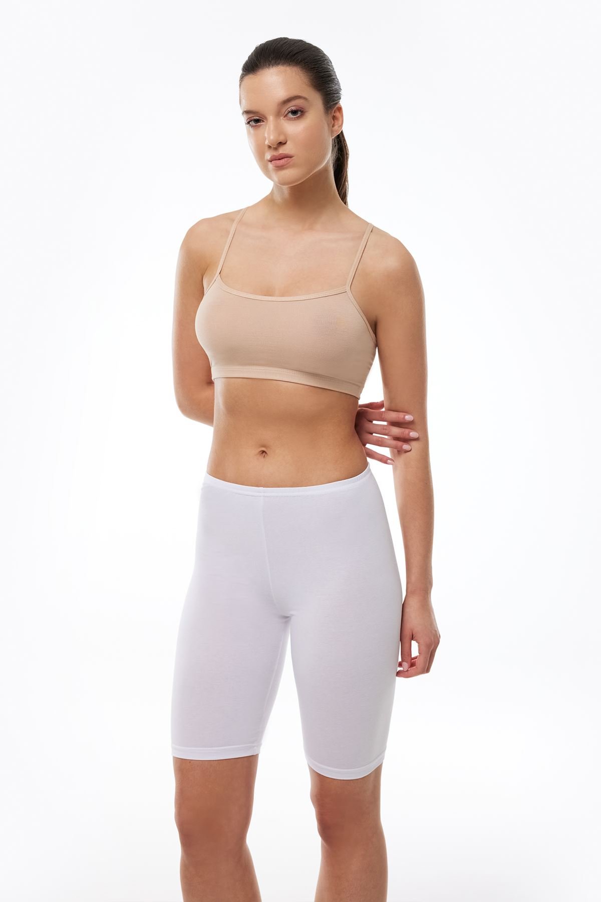 Malabadi Kadın Dizüstü Modal Tayt 112 XXL - Beyaz