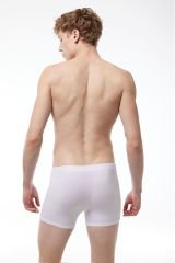 MALABADİ Erkek Ten Rengi Likralı Modal Boxer 058 XL - Beyaz