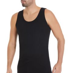 Yıldız Ribana Erkek Atlet 04 XL - Siyah