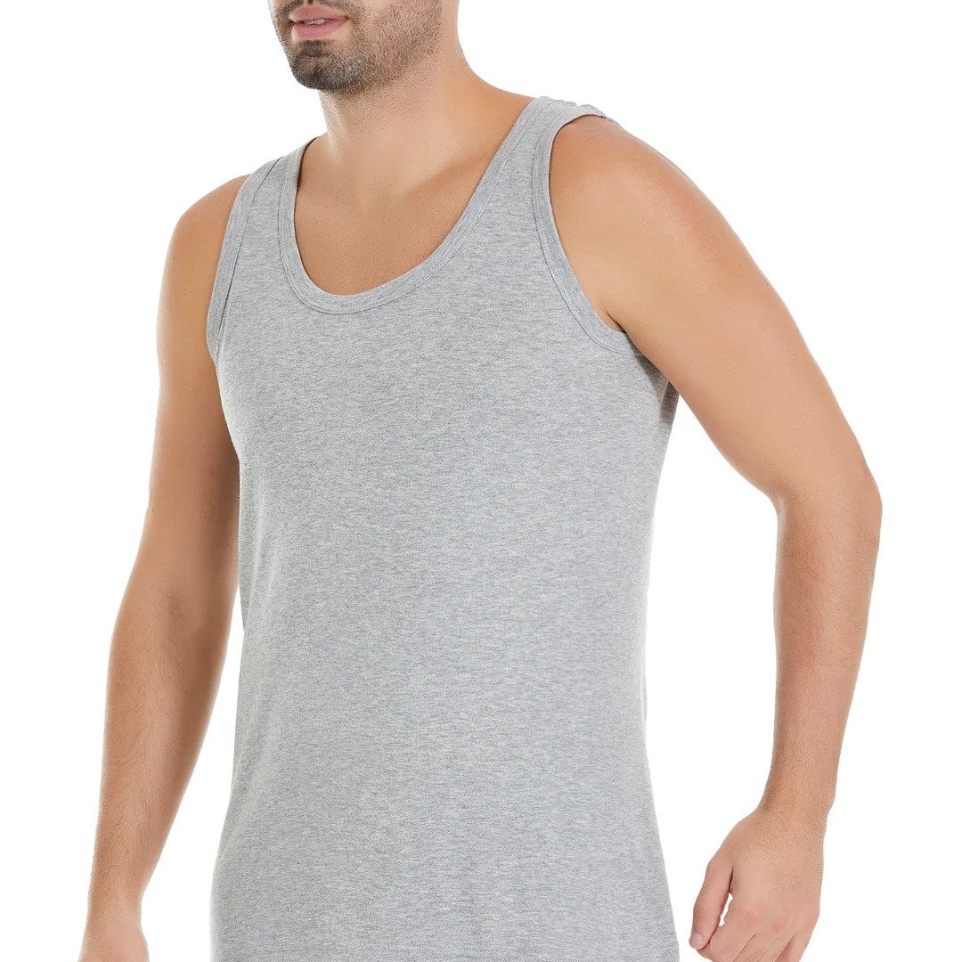 Yıldız Ribana Erkek Atlet 04 L - Gri