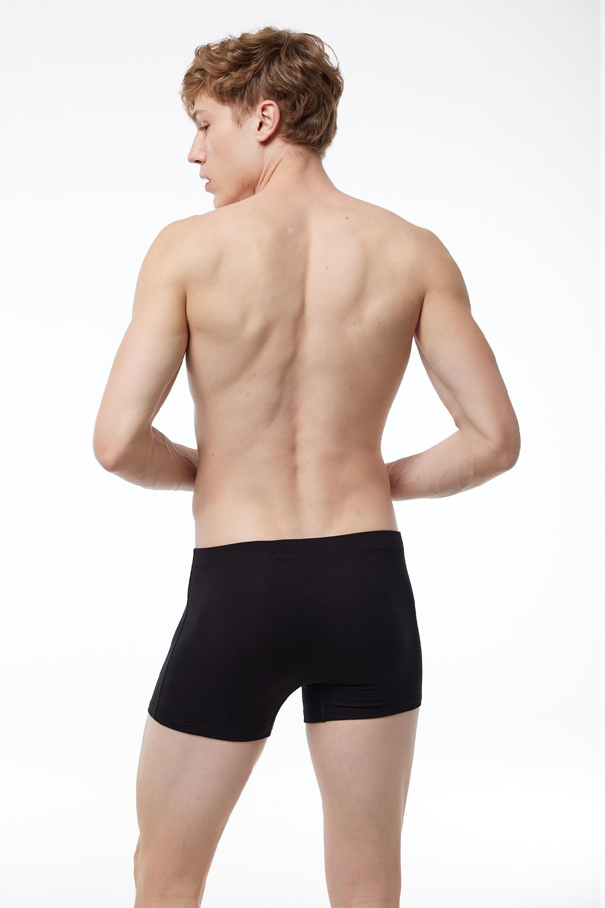MALABADİ Erkek Ten Rengi Likralı Modal Boxer 058 XL - Siyah