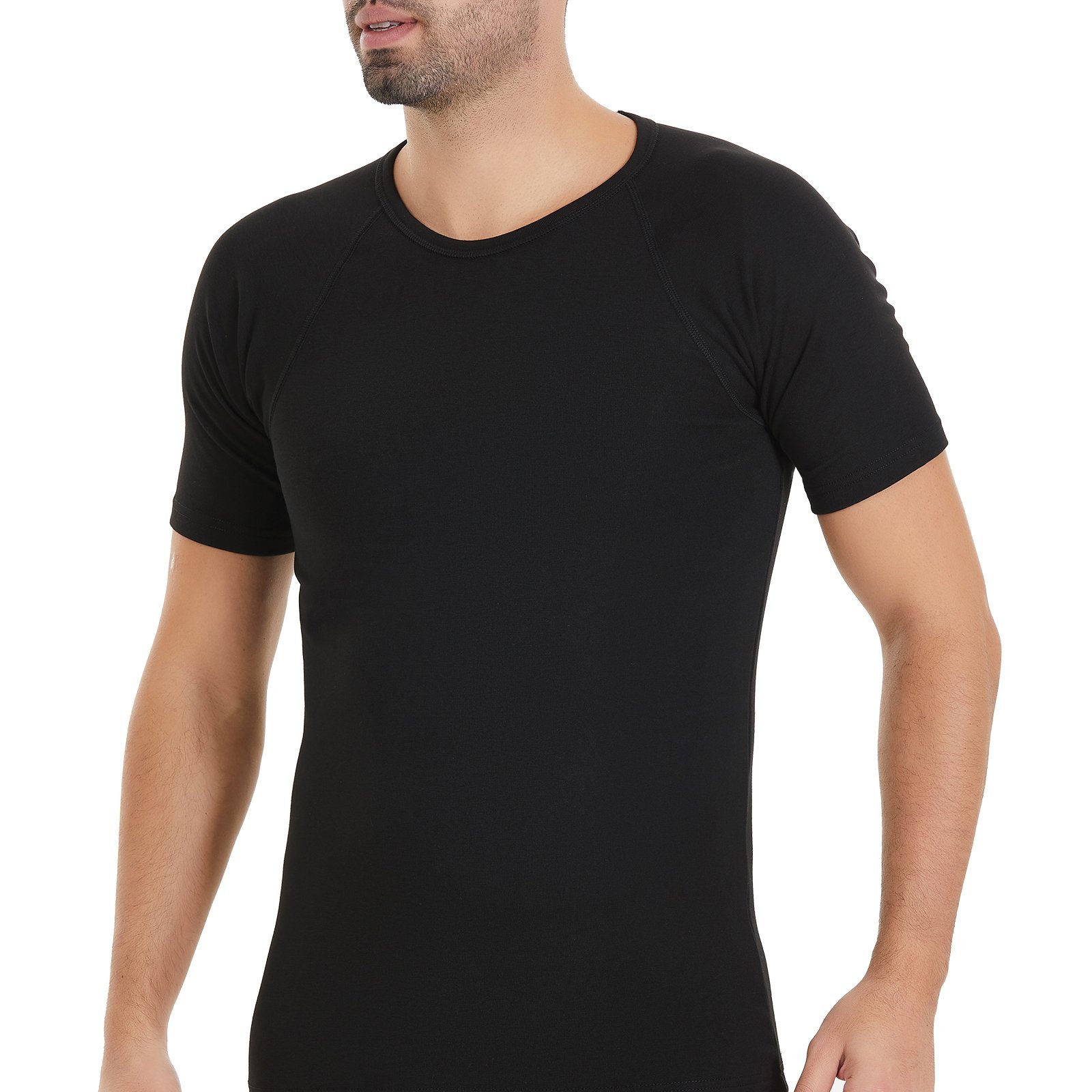 Yıldız Erkek Termal Kısa Kol İçlik YLDZ-268 XL - Siyah